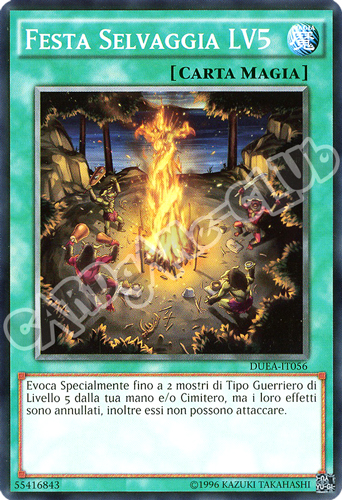 DUEA-IT056 Festa Selvaggia LV5 comune unlimited (IT) -NEAR MINT-