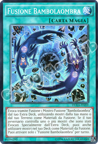 DUEA-IT059 Fusione Bambolaombra super rara unlimited (IT) -NEAR MINT-