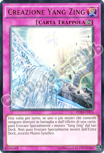 DUEA-IT074 Creazione Yang Zing ultra rara unlimited (IT) -NEAR MINT-