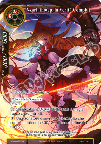 ENW1-IT026 Nyarlathotep, la Verita' Compiuta super rara parallel (IT) -NEAR MINT-