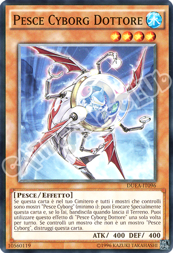 DUEA-IT096 Pesce Cyborg Dottore comune unlimited (IT) -NEAR MINT-