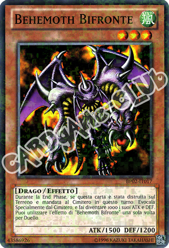 BP02-IT017 Behemoth Bifronte comune mosaico unlimited (IT)