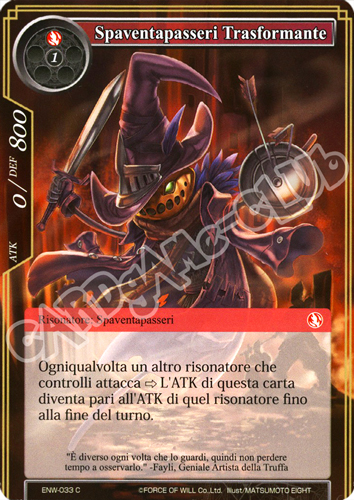 ENW1-IT033 Spaventapasseri Trasformante comune normale (IT) -NEAR MINT-