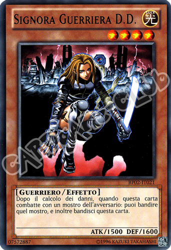 BP02-IT021 Signora Guerriera D.D. rara unlimited (IT)