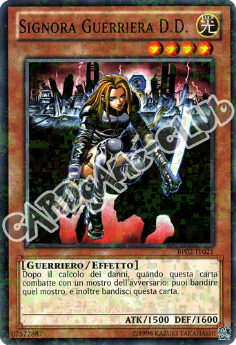 BP02-IT021 Signora Guerriera D.D. rara mosaico unlimited (IT)