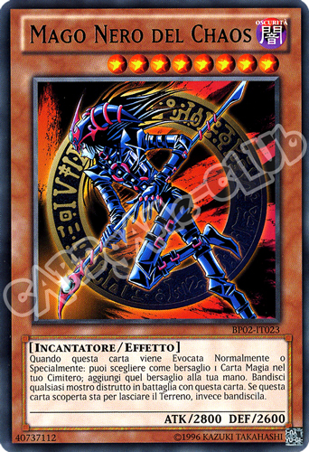 BP02-IT023 Mago Nero del Chaos rara unlimited (IT)