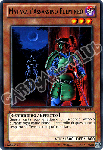 BP02-IT025 Mataza l'Assassino Fulmineo comune unlimited (IT)