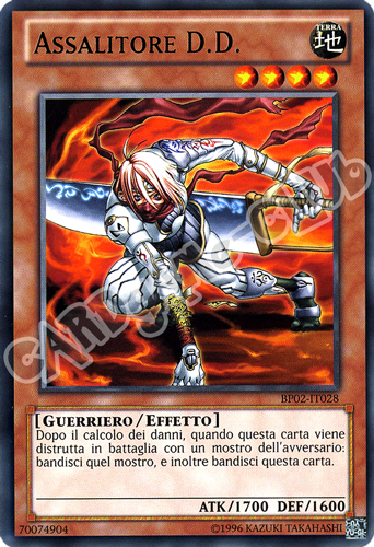 BP02-IT028 Assalitore D.D. rara unlimited (IT)