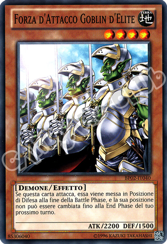 BP02-IT040 Forza d'Attacco Goblin d'Elite comune unlimited (IT)