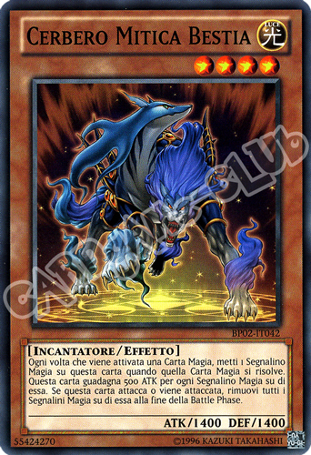 BP02-IT042 Cerbero Mitica Bestia comune unlimited (IT)