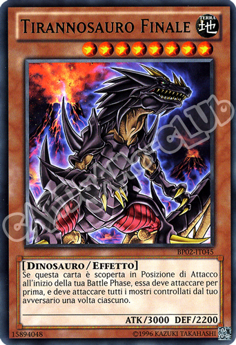 BP02-IT045 Tirannosauro Finale rara unlimited (IT)