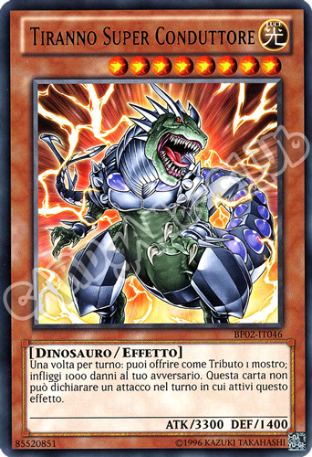 BP02-IT046 Tiranno Super Conduttore rara unlimited (IT)