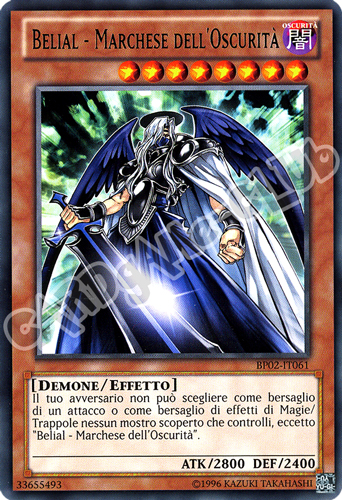 BP02-IT061 Belial - Marchese dell'Oscurita' rara unlimited (IT)