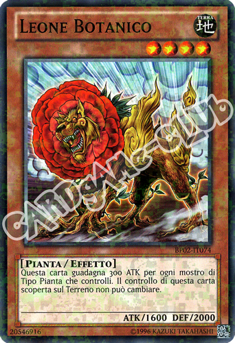 BP02-IT074 Leone Botanico comune mosaico unlimited (IT)