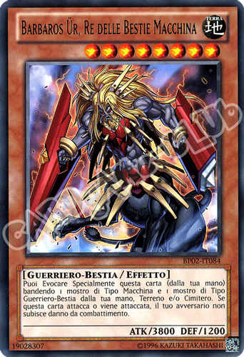 BP02-IT084 Barbaros Ur, Re delle Bestie Macchina rara unlimited (IT)