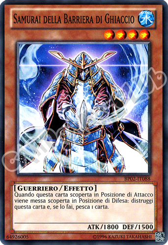 BP02-IT088 Samurai della Barriera di Ghiaccio comune unlimited (IT)