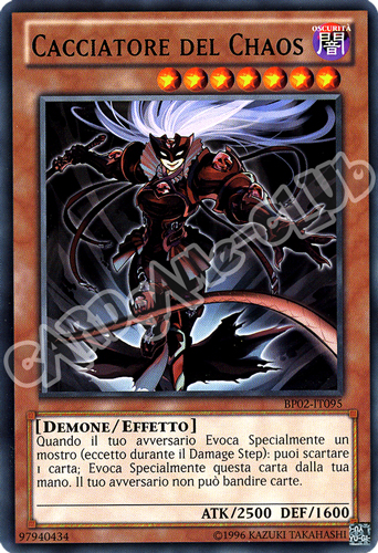 BP02-IT095 Cacciatore del Chaos rara unlimited (IT)