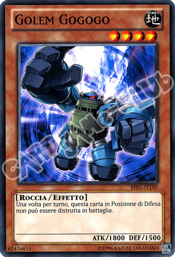 BP02-IT100 Golem Gogogo comune unlimited (IT)