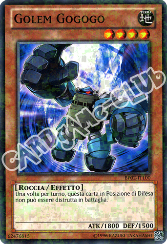 BP02-IT100 Golem Gogogo comune mosaico unlimited (IT)