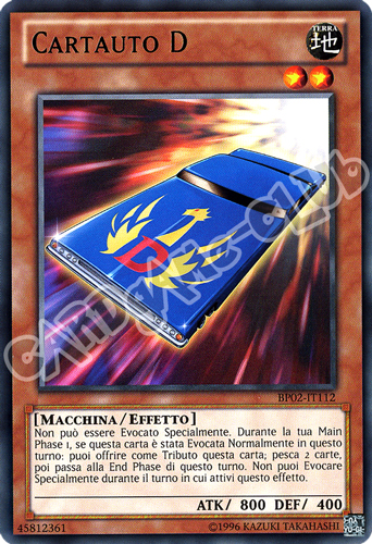 BP02-IT112 Cartauto D rara unlimited (IT)