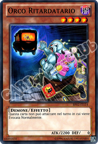 BP02-IT114 Orco Ritardatario comune unlimited (IT)