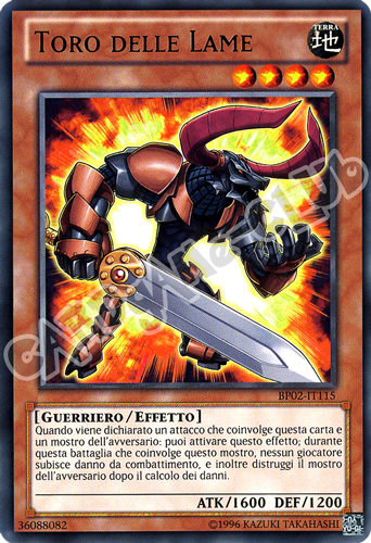 BP02-IT115 Toro delle Lame rara unlimited (IT)