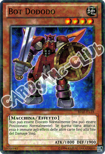 BP02-IT118 Bot Dododo comune mosaico unlimited (IT)