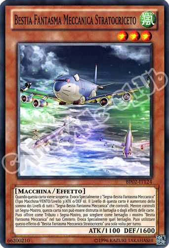 BP02-IT124 Bestia Fantasma Meccanica Stratocriceto comune unlimited (IT)