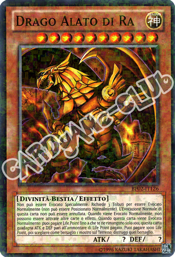 BP02-IT126 The Winged Dragon of Ra rara mosaico unlimited (IT)