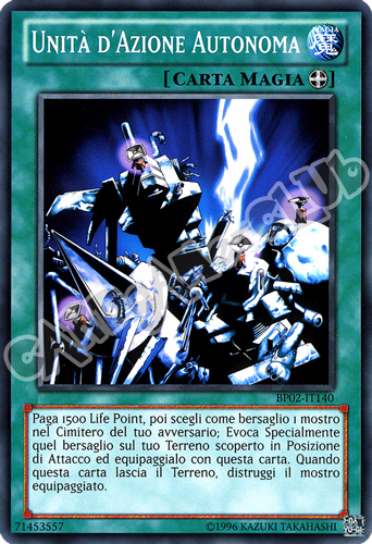 BP02-IT140 Unita' d'Azione Autonoma comune unlimited (IT)