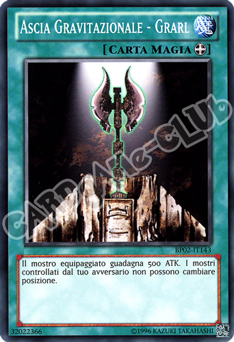 BP02-IT143 Ascia Gravitazionale-Grarl comune unlimited (IT)
