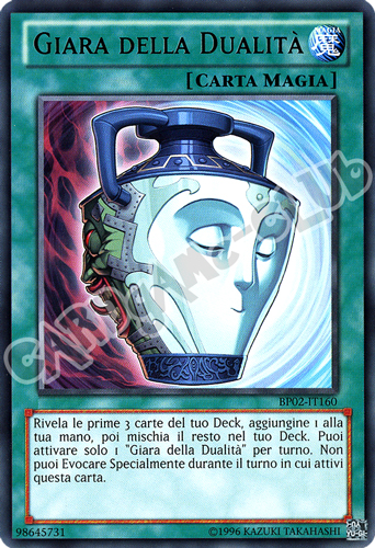 BP02-IT160 Giara della Dualita' rara unlimited (IT)