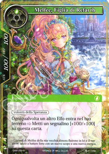 ENW1-IT059 Melfee, Figlia di Refarth rara normale (IT) -NEAR MINT-