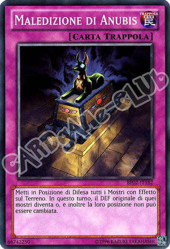 BP02-IT182 Maledizione di Anubis comune unlimited (IT)