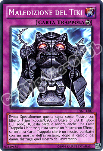 BP02-IT209 Maledizione del Tiki comune unlimited (IT)