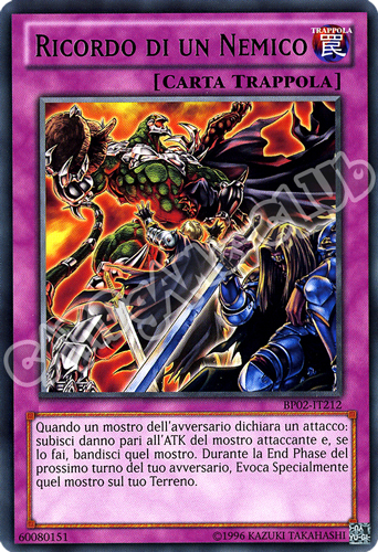 BP02-IT212 Ricordo di un Nemico rara unlimited (IT)