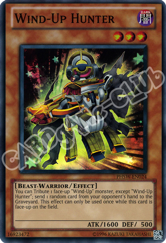 PHSW-EN024 Wind-Up Hunter super rara unlimited (EN) -NEAR MINT-