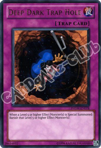 PHSW-EN078 Deep Dark Trap Hole rara unlimited (EN) -NEAR MINT-