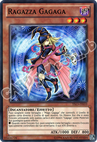 YS13-IT010 Ragazza Gagaga comune unlimited (IT) -NEAR MINT-