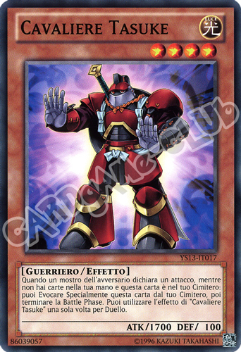 YS13-IT017 Cavaliere Tasuke comune unlimited (IT) -NEAR MINT-