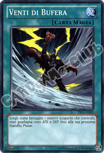 YS13-IT022 Venti di Bufera comune unlimited (IT) -NEAR MINT-
