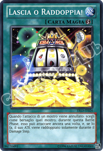 YS13-IT024 Lascia o Raddoppia! comune unlimited (IT) -NEAR MINT-