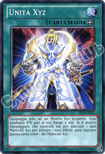 YS13-IT027 Unita' Xyz comune unlimited (IT) -NEAR MINT-