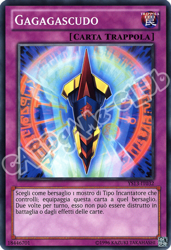 YS13-IT032 Gagagascudo comune unlimited (IT) -NEAR MINT-