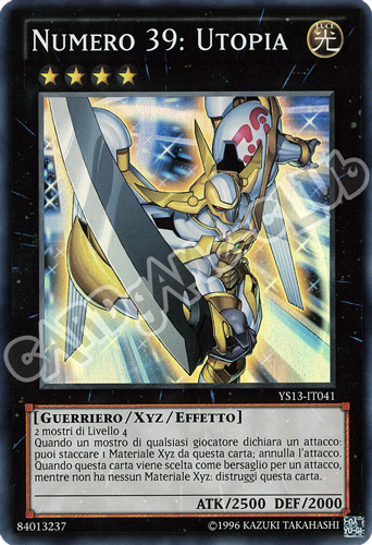 YS13-IT041 Numero 39: Utopia super rara unlimited (IT) -NEAR MINT-
