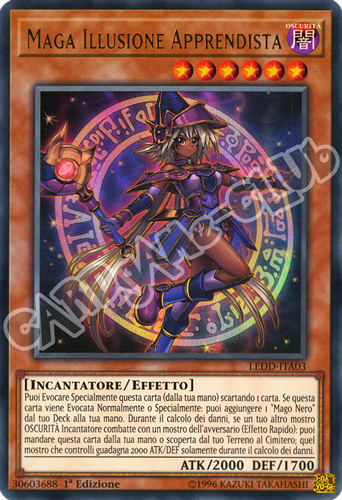 LEDD-ITA03 Maga Illusione Apprendista ultra rara 1a Edizione (IT) -NEAR MINT-