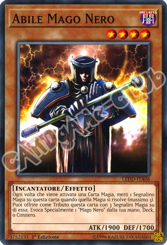 LEDD-ITA06 Abile Mago Nero comune 1a Edizione (IT) -NEAR MINT-