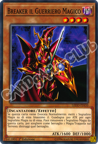LEDD-ITA10 Breaker il Guerriero Magico comune 1a Edizione (IT) -NEAR MINT-