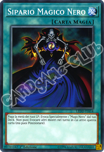 LEDD-ITA14 Sipario Magico Nero comune 1a Edizione (IT) -NEAR MINT-