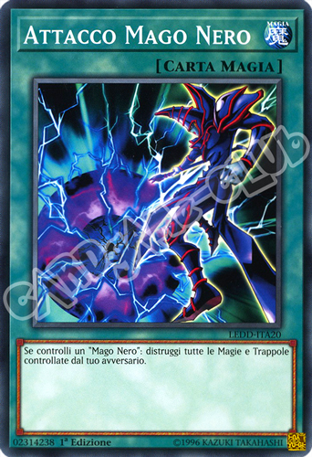 LEDD-ITA20 Attacco Mago Nero comune 1a Edizione (IT) -NEAR MINT-